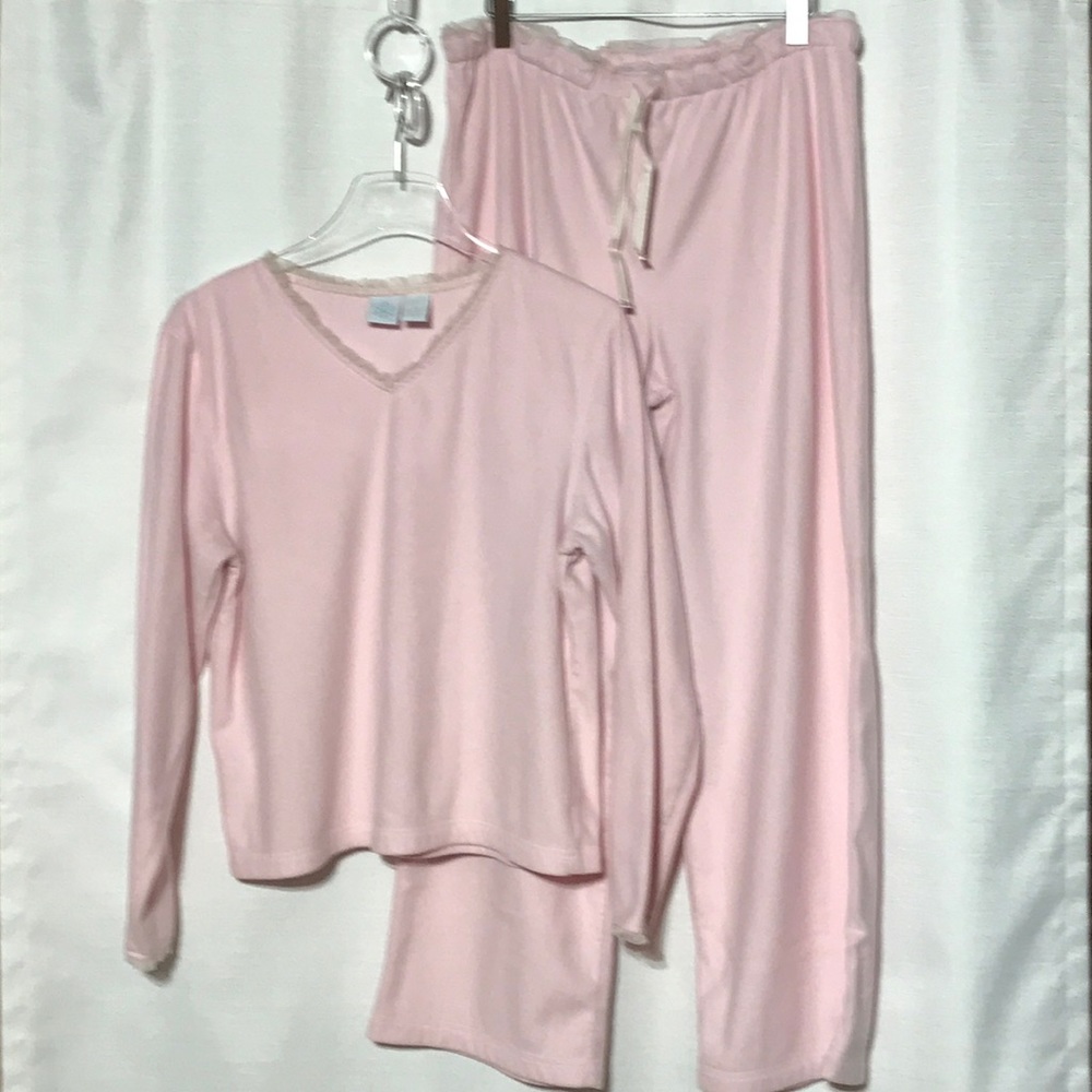 Fleece PJs, Light Pink - Picture 1 of 6